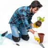 Gardening Knee Pads EVA Sponge Ergonomic Adjustable Velcro-1