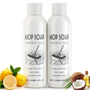 Gaukomzs Mop Soap Brazilian Waves Highly Scented Cleaner 2 x 120ML-0
