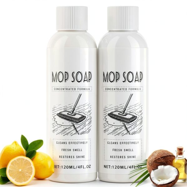 Gaukomzs Mop Soap Brazilian Waves Highly Scented Cleaner 2 x 120ML-0