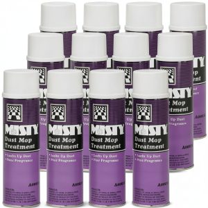 MISTY Dust Mop Treatment Spray 18 oz Amrep Janitorial Floor Cleaner-0