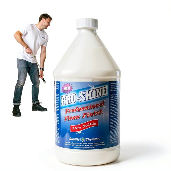 Quality Chemical Pro Shine High Solids Floor Finish Wax 128 oz-1