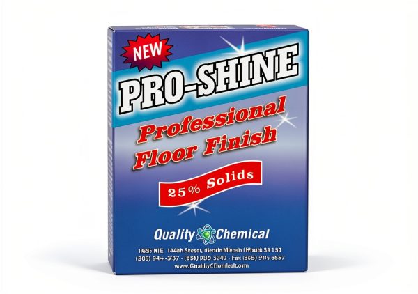 Quality Chemical Pro Shine High Solids Floor Finish Wax 128 oz-4