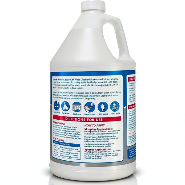 OdoBan Pet Solutions No Rinse Neutral pH Floor Cleaner Concentrate,-1