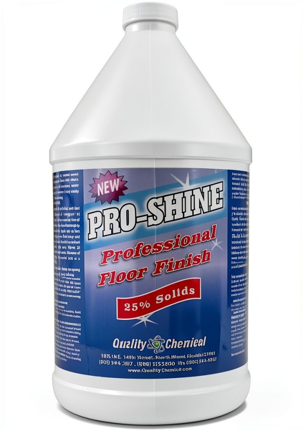 Quality Chemical Pro Shine High Solids Floor Finish Wax 128 oz-0